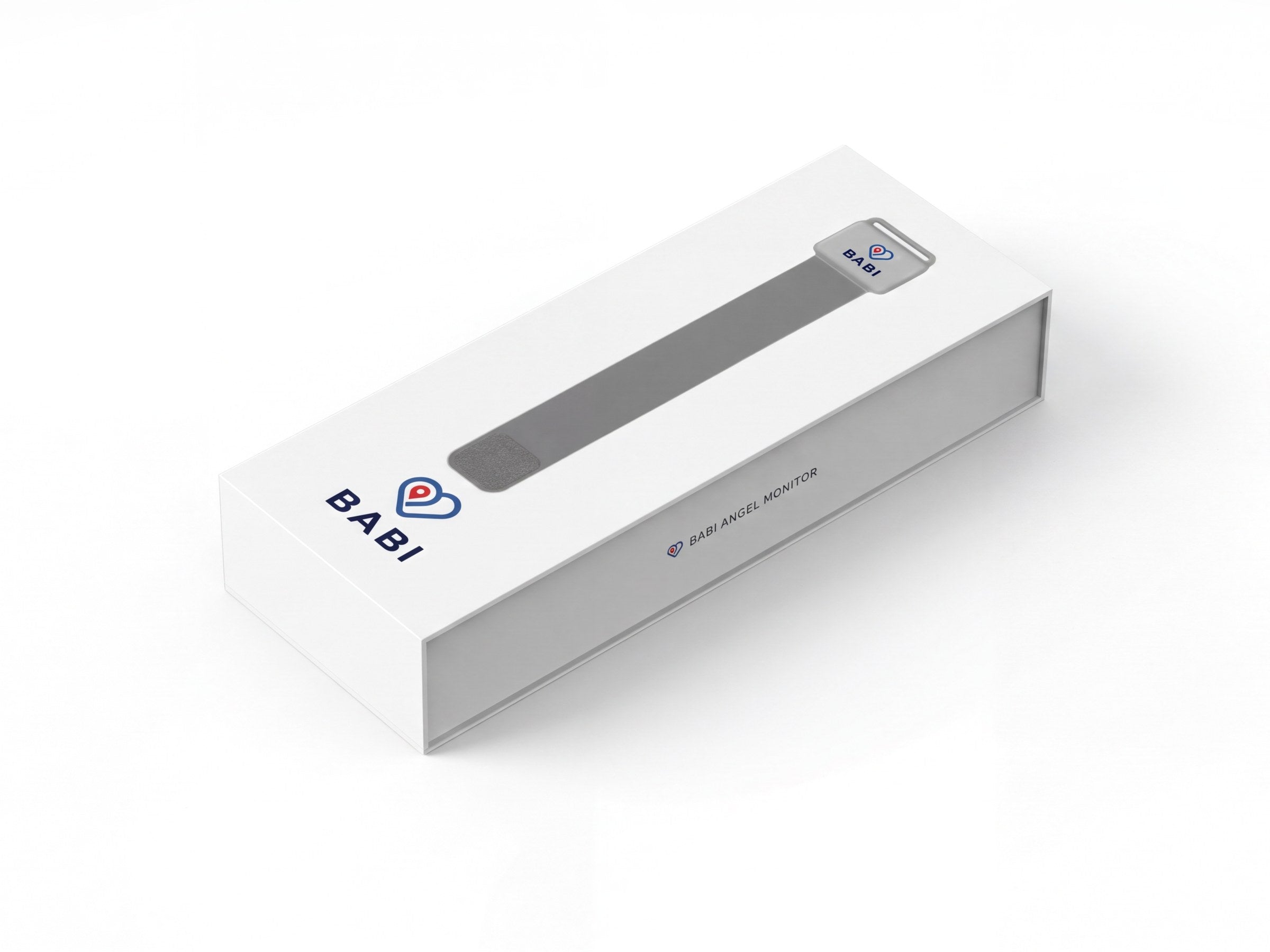 The Babi Angel box on a white surface
